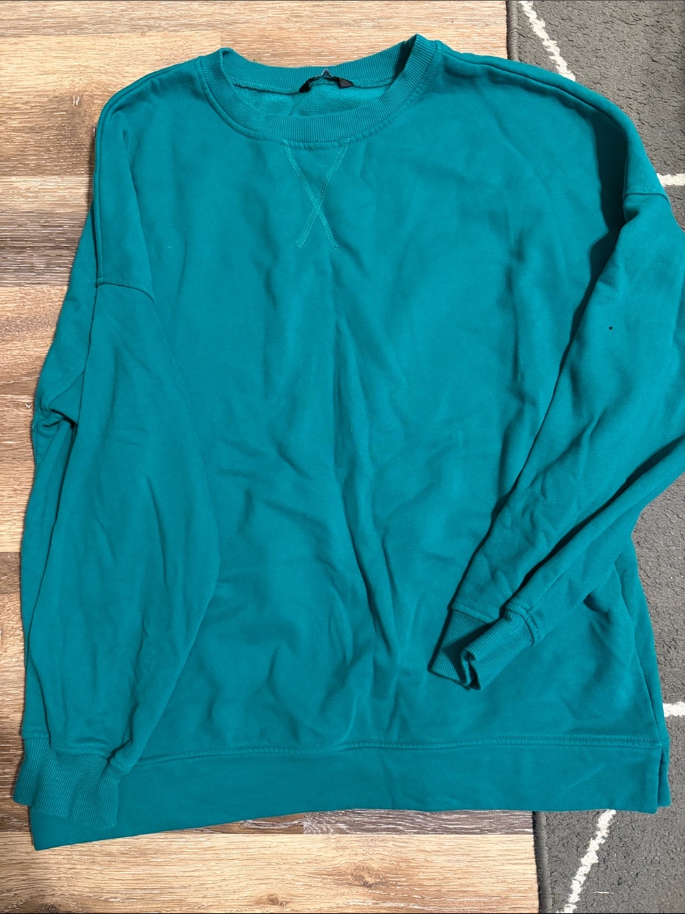 Women’s  Crewneck Sweater - Teal